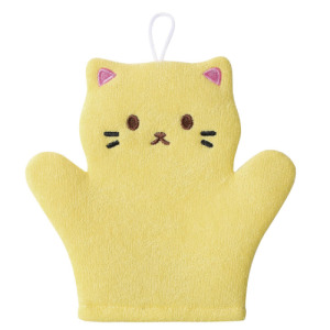 黃貓搓澡手套 黃貓搓澡手套