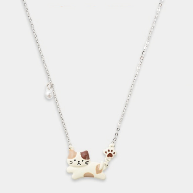 Fuku 福貓 奔跑奶酪貓項鍊 Fuku 福貓 奔跑奶酪貓項鍊