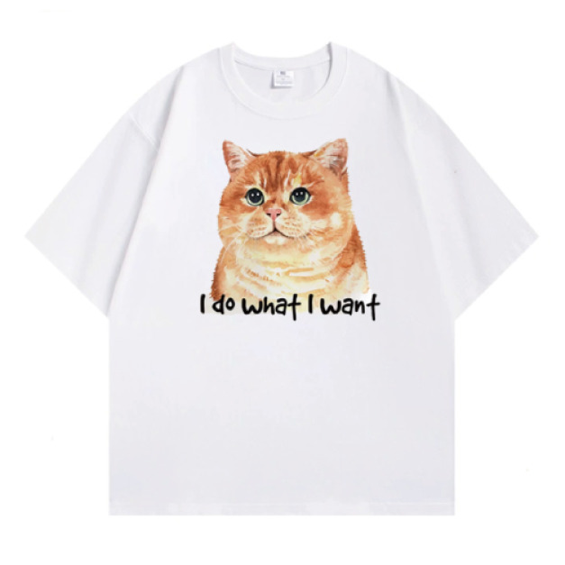 I do what I want橘貓T恤 I do what I want橘貓T恤