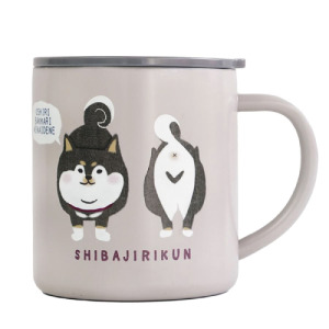 Kusuguru 柴犬304保溫杯 360ml (兩款可選) Kusuguru 柴犬304保溫杯 360ml (兩款可選)