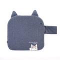 Kusuguru 刺繡眼鏡貓仿羊羔毛座墊(USB充電加熱)(兩款可選) Kusuguru 刺繡眼鏡貓仿羊羔毛座墊(USB充電加熱)(兩款可選)