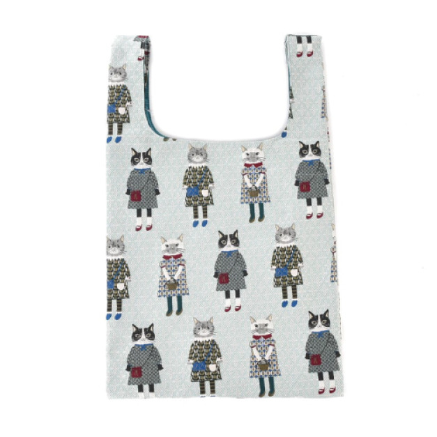 Kusuguru 刺繡貓蜜豆公主織提花手提包 (兩款可選) Kusuguru 刺繡貓蜜豆公主織提花手提包 (兩款可選)