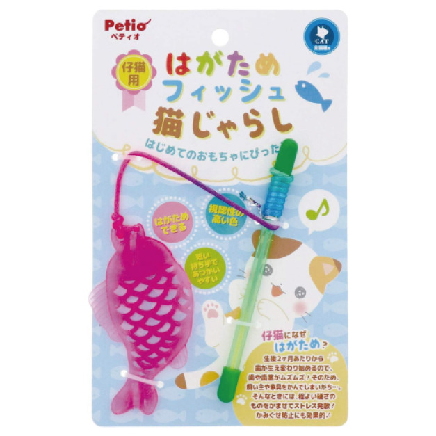 日本 Petio 幼貓用魚造型逗貓棒 日本 Petio 幼貓用魚造型逗貓棒
