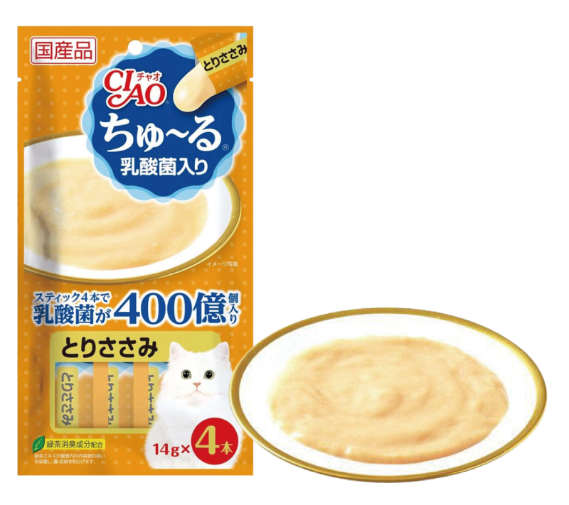 CIAO 啾嚕乳酸菌肉泥(雞肉)14gx4條