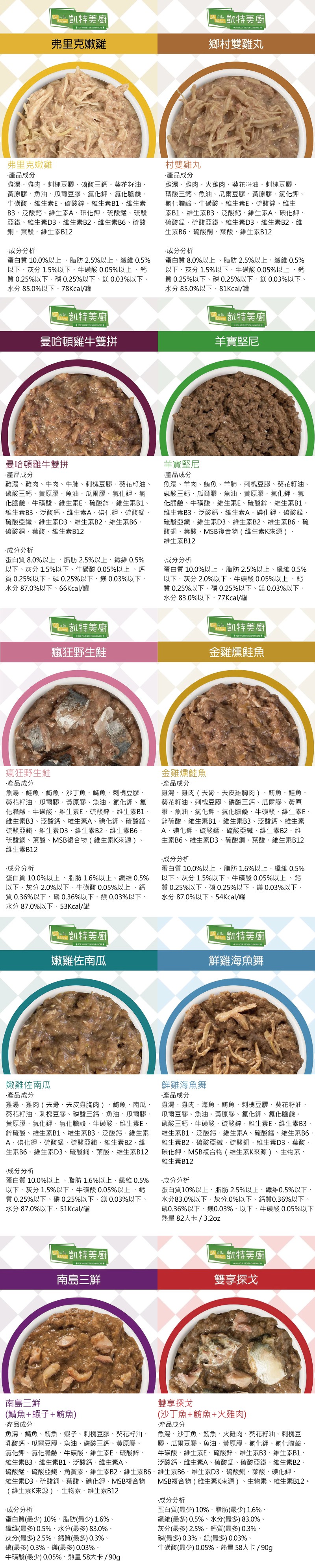 Cats in the Kitchen 凱特美廚90g-隨機口味24罐/箱