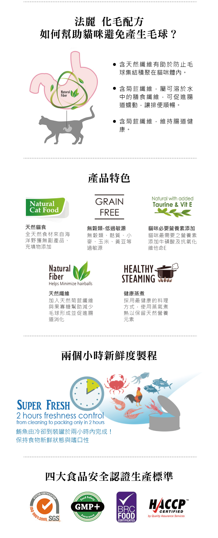 Cherie 法麗 室內貓化毛配方-綜合24罐/箱