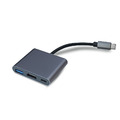 USB Type-C轉HDMI 三合一轉接頭 影像傳輸 監聽 USB3.0 適用硬碟 滑鼠 手機 鍵盤 Switch USB Type-C轉HDMI 三合一轉接頭 影像傳輸 監聽 USB3.0 適用硬碟 滑鼠 手機 鍵盤 Switch