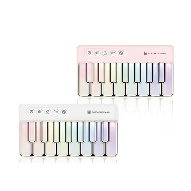 【KONIX】 掌上口袋琴 K8047 迷你電子琴 學習電子琴 兒童音樂玩具 七彩燈光琴 音樂禮物推薦 【KONIX】 掌上口袋琴 K8047 迷你電子琴 學習電子琴 兒童音樂玩具 七彩燈光琴 音樂禮物推薦