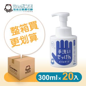 【箱購】健康潔手慕斯300ml*20入 【箱購】健康潔手慕斯300ml*20入