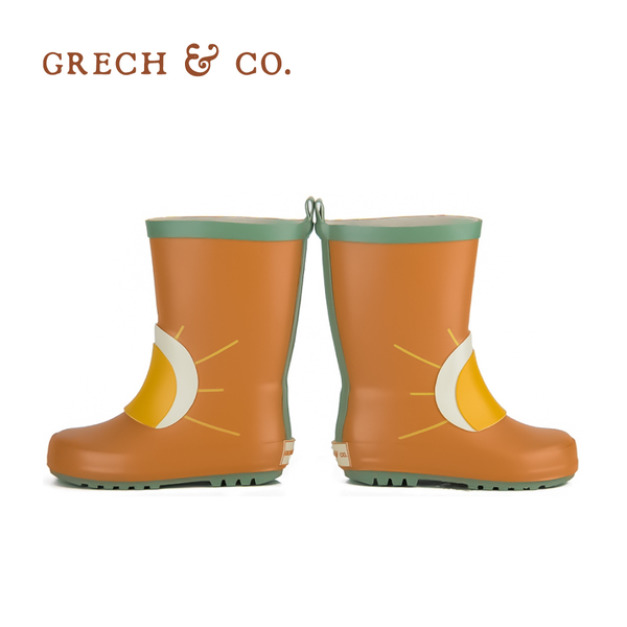 『缺貨』【Grech&Co】兒童雨鞋  亮橙 『缺貨』【Grech&Co】兒童雨鞋  亮橙