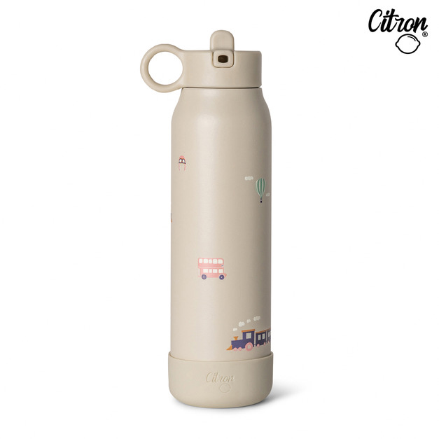 【Citron】三層保溫瓶_350ml_交通工具
