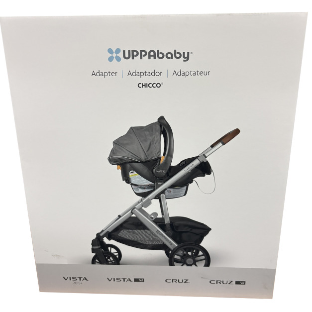 【嬰兒推車配件-樣品】UPPAbaby_Chicco汽座轉接器 適用VISTA2015+和CRUZ 【嬰兒推車配件-樣品】UPPAbaby_Chicco汽座轉接器 適用VISTA2015+和CRUZ