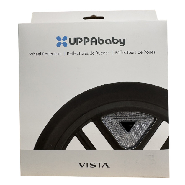 【嬰兒推車配件-正貨】UPPAbaby 車輪反光片( VISTA 2015+ /VISTA V2) (1組4片) 【嬰兒推車配件-正貨】UPPAbaby 車輪反光片( VISTA 2015+ /VISTA V2) (1組4片)