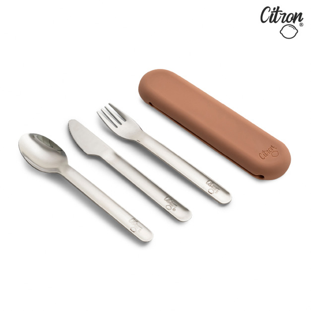 『新品預購-11月出貨』【Citron】兒童餐具四件組_浪漫粉 (新款) (含刀、叉、湯匙、矽膠收納套) 『新品預購-11月出貨』【Citron】兒童餐具四件組_浪漫粉 (新款) (含刀、叉、湯匙、矽膠收納套)