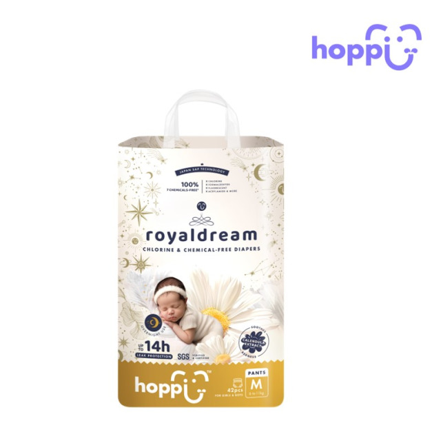 『下單前請先詢問有無現貨』【新加坡 Hoppi】RoyalDream 皇家系列嬰兒尿布-單包(箱購請另選規格加價購) 『下單前請先詢問有無現貨』【新加坡 Hoppi】RoyalDream 皇家系列嬰兒尿布-單包(箱購請另選規格加價購)