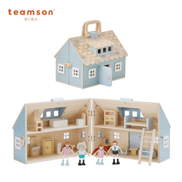 【美國Teamson】便攜式童話小娃娃屋 【美國Teamson】便攜式童話小娃娃屋