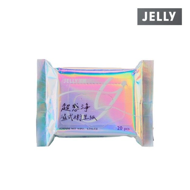 『下單前請先詢問有無現貨』【JELLY 潔麗】超感淨 濕式衛生紙|20片裝