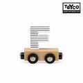 【Tryco】木製字母火車-字母F(單入) 【Tryco】木製字母火車-字母F(單入)