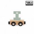 【Tryco】木製字母火車-字母I(單入) 【Tryco】木製字母火車-字母I(單入)