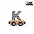 【Tryco】木製字母火車-字母K(單入) 【Tryco】木製字母火車-字母K(單入)