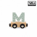 【Tryco】木製字母火車-字母M(單入) 【Tryco】木製字母火車-字母M(單入)