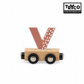 【Tryco】木製字母火車-字母V(單入) 【Tryco】木製字母火車-字母V(單入)