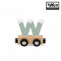 【Tryco】木製字母火車-字母W(單入) 【Tryco】木製字母火車-字母W(單入)