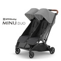 『預購-12月中下旬到貨』『限定贈禮-防撞桿兩個』【UPPAbaby】MINU Duo 並排雙人推車(黑灰)-下單再享雨罩加購$600/個 『預購-12月中下旬到貨』『限定贈禮-防撞桿兩個』【UPPAbaby】MINU Duo 並排雙人推車(黑灰)-下單再享雨罩加購$600/個