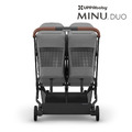 『預購-12月中下旬到貨』『限定贈禮-防撞桿兩個』【UPPAbaby】MINU Duo 並排雙人推車(黑灰)-下單再享雨罩加購$600/個_4 『預購-12月中下旬到貨』『限定贈禮-防撞桿兩個』【UPPAbaby】MINU Duo 並排雙人推車(黑灰)-下單再享雨罩加購$600/個_4
