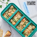 『新品預購-4月中下旬到貨』【Souper Cubes】多功能食品級矽膠保鮮盒4格_霧松綠(250ML/格)_1 『新品預購-4月中下旬到貨』【Souper Cubes】多功能食品級矽膠保鮮盒4格_霧松綠(250ML/格)_1