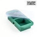『新品預購-4月中下旬到貨』【Souper Cubes】多功能食品級矽膠保鮮盒2格_霧松綠(500ML/格) 『新品預購-4月中下旬到貨』【Souper Cubes】多功能食品級矽膠保鮮盒2格_霧松綠(500ML/格)