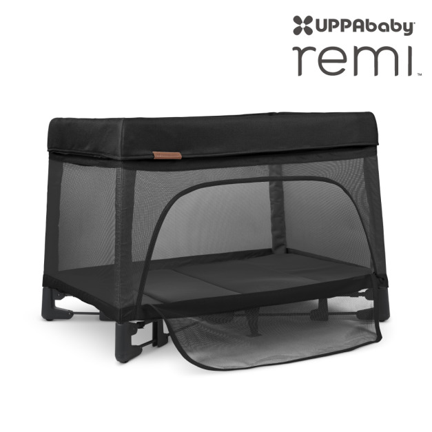 『限定贈禮-防水床墊套一組』【UPPAbaby】Remi多功能嬰兒床(黑色啞光) 『限定贈禮-防水床墊套一組』【UPPAbaby】Remi多功能嬰兒床(黑色啞光)