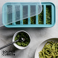 【Souper Cubes】多功能食品級矽膠保鮮盒6格_湖水綠(125ML/格)_1 【Souper Cubes】多功能食品級矽膠保鮮盒6格_湖水綠(125ML/格)_1