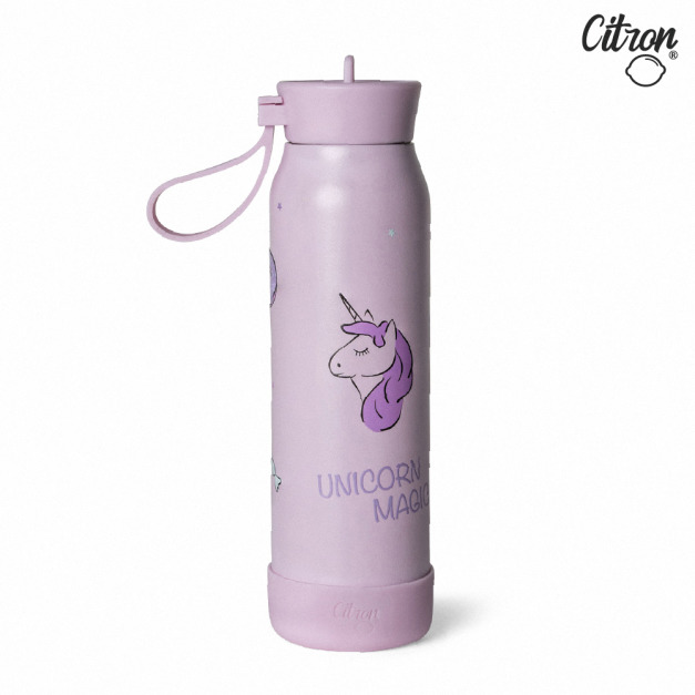 『福利品特賣會-瑕疵』【Citron】矽膠提把三層保溫瓶_350ml_夢幻獨角獸《限時限量搶購》 『福利品特賣會-瑕疵』【Citron】矽膠提把三層保溫瓶_350ml_夢幻獨角獸《限時限量搶購》