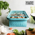 【Souper Cubes】多功能食品級矽膠保鮮盒4格_湖水綠(250ML/格)_3 【Souper Cubes】多功能食品級矽膠保鮮盒4格_湖水綠(250ML/格)_3