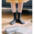 【K】全素面 坑條紋 彈性 棉質 長襪 (九色) 百搭單品_12 【K】全素面 坑條紋 彈性 棉質 長襪 (九色) 百搭單品_12