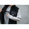 【K】Carhartt WIP 羊羔毛 異材質拼接 立領背心_1 【K】Carhartt WIP 羊羔毛 異材質拼接 立領背心_1