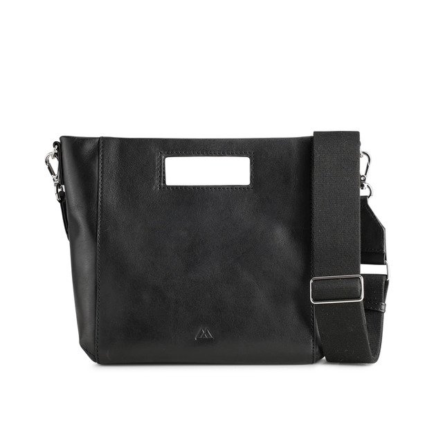 MARKBERG Alona 丹麥手工牛皮率性寬帶小手提包 托特包 斜背包 肩背包 (極簡黑) MARKBERG Alona 丹麥手工牛皮率性寬帶小手提包 托特包 斜背包 肩背包 (極簡黑)