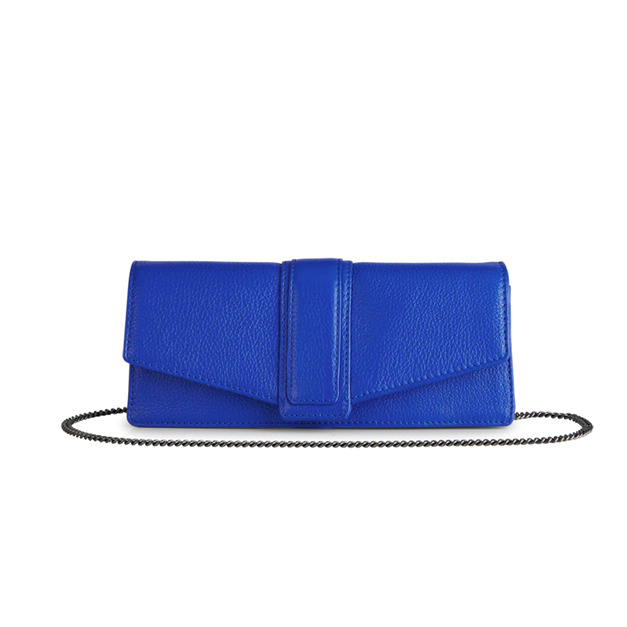 MARKBERG Bex 丹麥手工牛皮時尚貝克斯鍊帶肩揹包 斜背包 側肩包 手拿包 (霓電藍) MARKBERG Bex 丹麥手工牛皮時尚貝克斯鍊帶肩揹包 斜背包 側肩包 手拿包 (霓電藍)