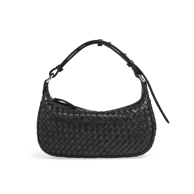 MARKBERG Mini Muse 丹麥手工牛皮個性編織繆斯兩用小側肩包 肩背包 斜背包 腋下包 手提包 (編織黑) MARKBERG Mini Muse 丹麥手工牛皮個性編織繆斯兩用小側肩包 肩背包 斜背包 腋下包 手提包 (編織黑)