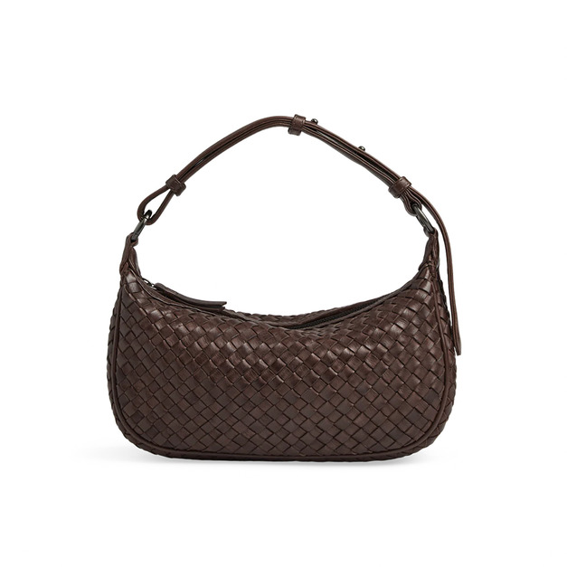 MARKBERG Mini Muse 丹麥手工牛皮個性編織繆斯兩用小側肩包 肩背包 斜背包 腋下包 手提包 (編織深棕) MARKBERG Mini Muse 丹麥手工牛皮個性編織繆斯兩用小側肩包 肩背包 斜背包 腋下包 手提包 (編織深棕)