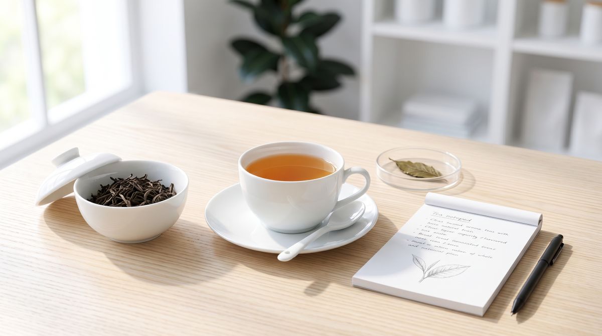 如何分辨茶精與農藥殘留:晨光茶席下的茶葉感官品評與純淨無添加茶湯