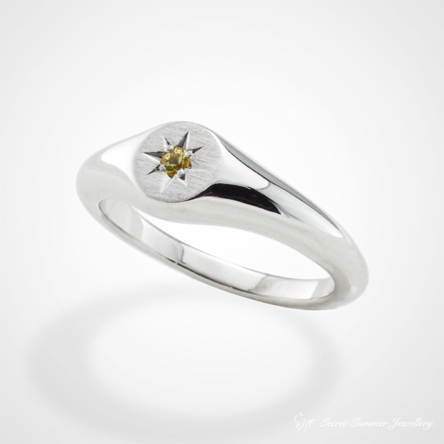 手工925純銀x天然寶石【生日石/貓瞳色系列】古董星芒圖章戒指 / 尾戒 / 寵物紀念戒指 手工925純銀x天然寶石【生日石/貓瞳色系列】古董星芒圖章戒指 / 尾戒 / 寵物紀念戒指