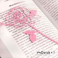 【Desk+1】玫瑰書籤(3色)_3 【Desk+1】玫瑰書籤(3色)_3