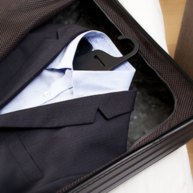 【Unique Art】Hanger.Know 旅行用展翼式衣板架(2入)