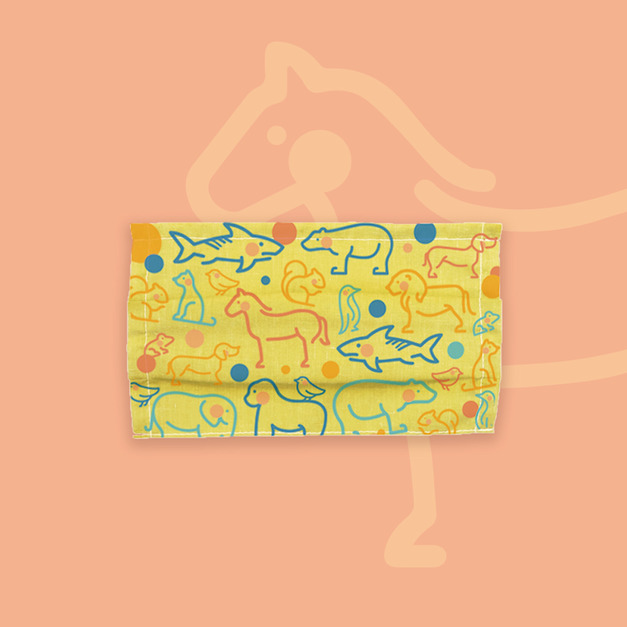 簡單呼吸| Animal Paradise 童趣款(兒童口罩套單入)