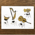 【SomeMusicDesign】 明信片 | 音樂馬戲團系列(9款)_3 【SomeMusicDesign】 明信片 | 音樂馬戲團系列(9款)_3