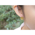 【Chia Jewelry】單朵雛菊黃銅耳環_2 【Chia Jewelry】單朵雛菊黃銅耳環_2