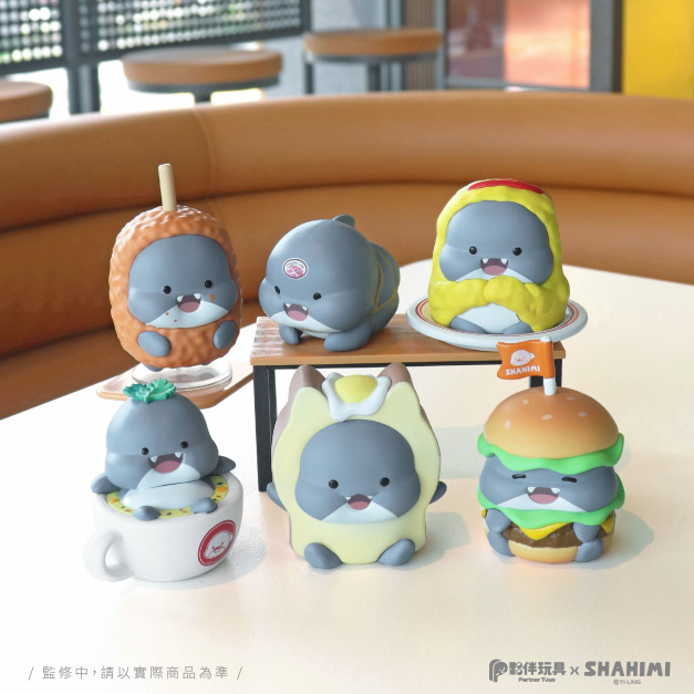 【夥伴玩具】胖鯊魚鯊西米3盲盒(小盒) 【夥伴玩具】胖鯊魚鯊西米3盲盒(小盒)