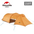 Naturehike 巴洛斯一室一廳輕量210T格子布雙層帳篷2-3人 贈地席 橙色_1 Naturehike 巴洛斯一室一廳輕量210T格子布雙層帳篷2-3人 贈地席 橙色_1